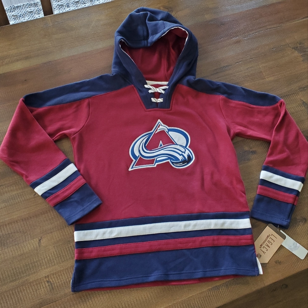 Kids Red and Blue Hoodie